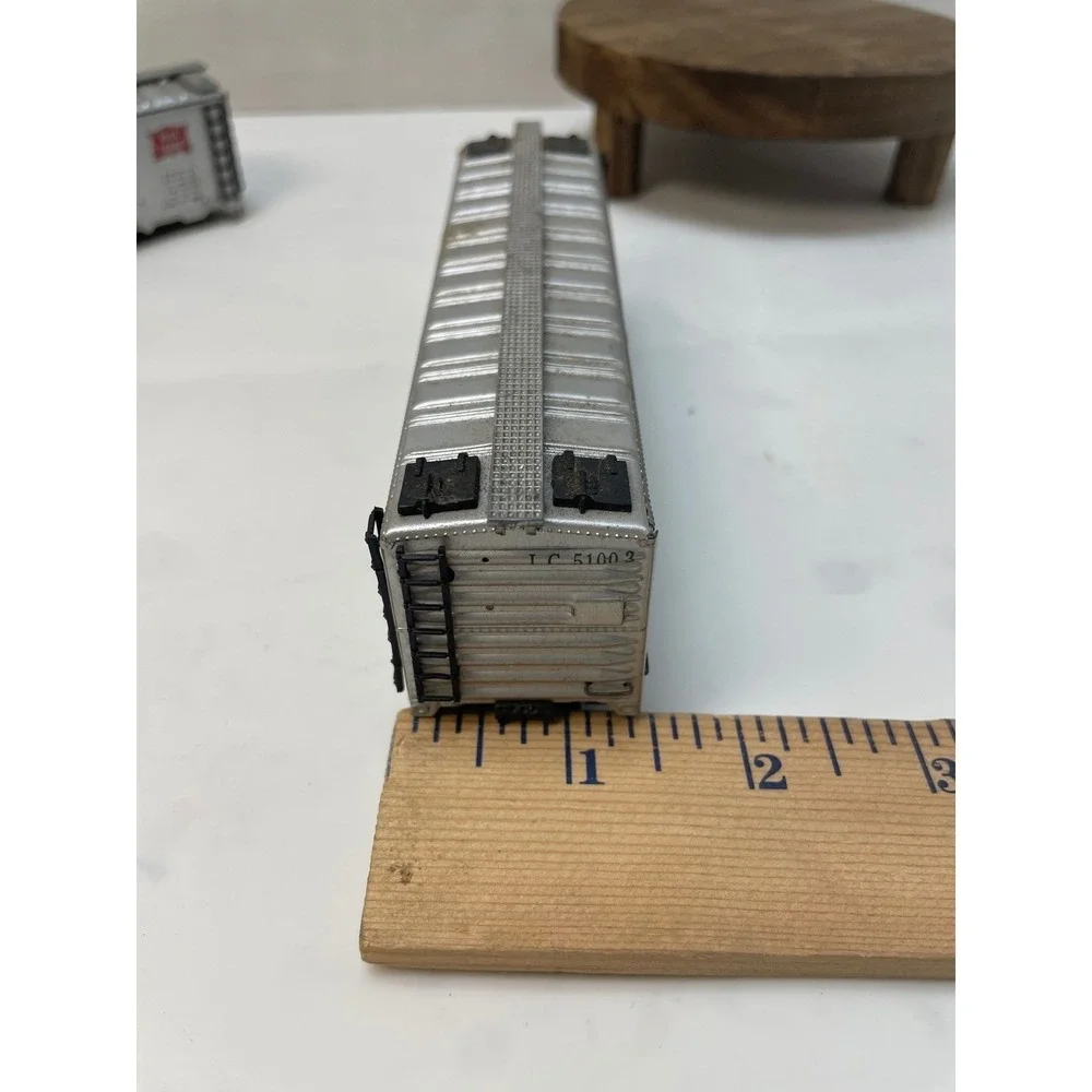 Vintage HO Scale Model Train Lot Rock Island Illinois Central N&W Hopper 3pc
